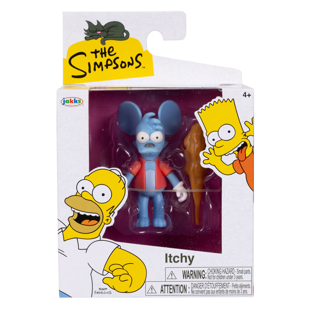 The Simpsons Itchy figure 6cm