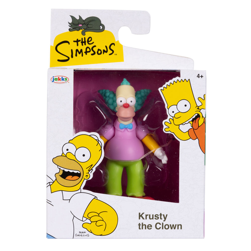 The Simpsons Krusty the Clown figure 6cm
