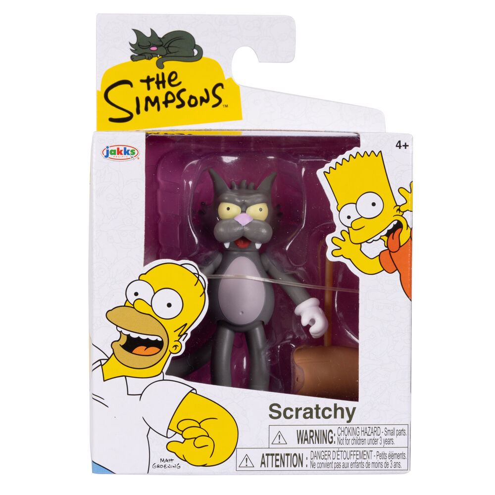 The Simpsons Scratchy figure 6cm