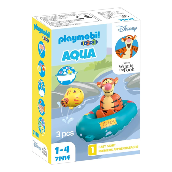 Playmobil 71414 1.2.3 & Disney: Tigger's rubber boat ride