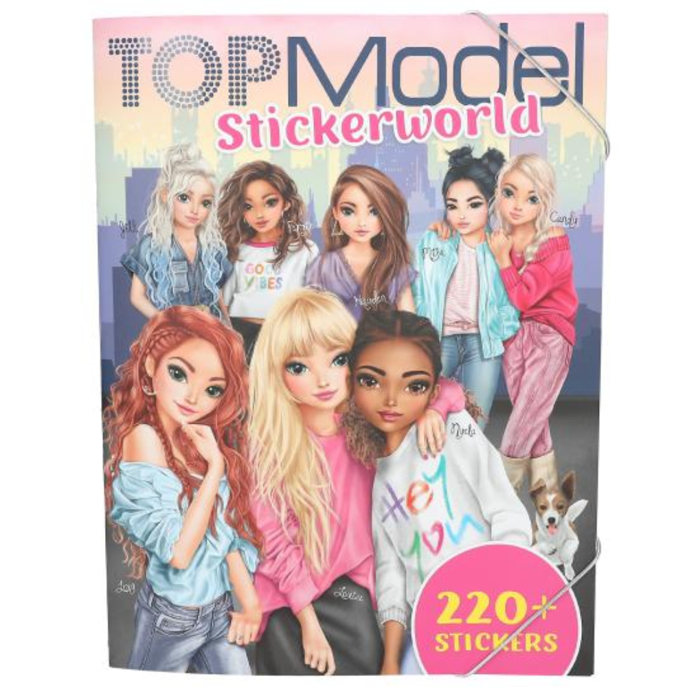 Top Model Stickerworld Designer Activity Book