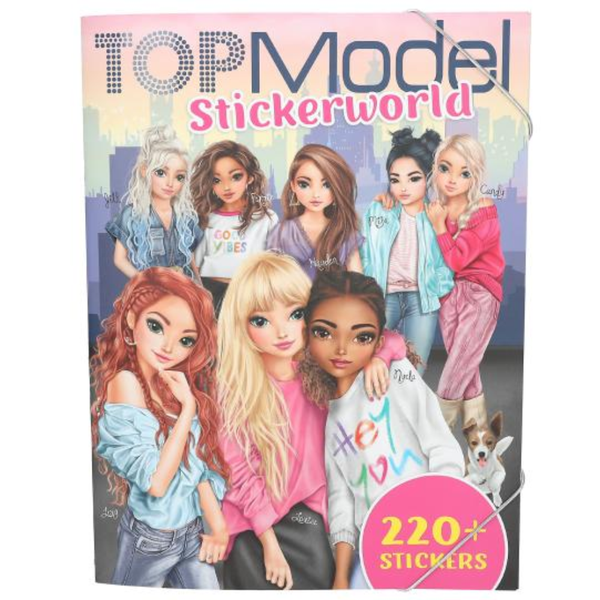 Top Model Stickerworld Designer Activity Book