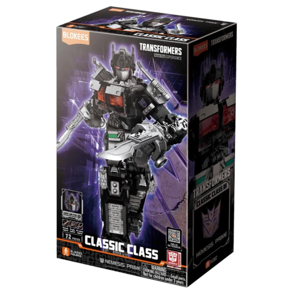 Transformers Classic Blokees 5 Inch Model Kit Class 08 - Nemesis Prime