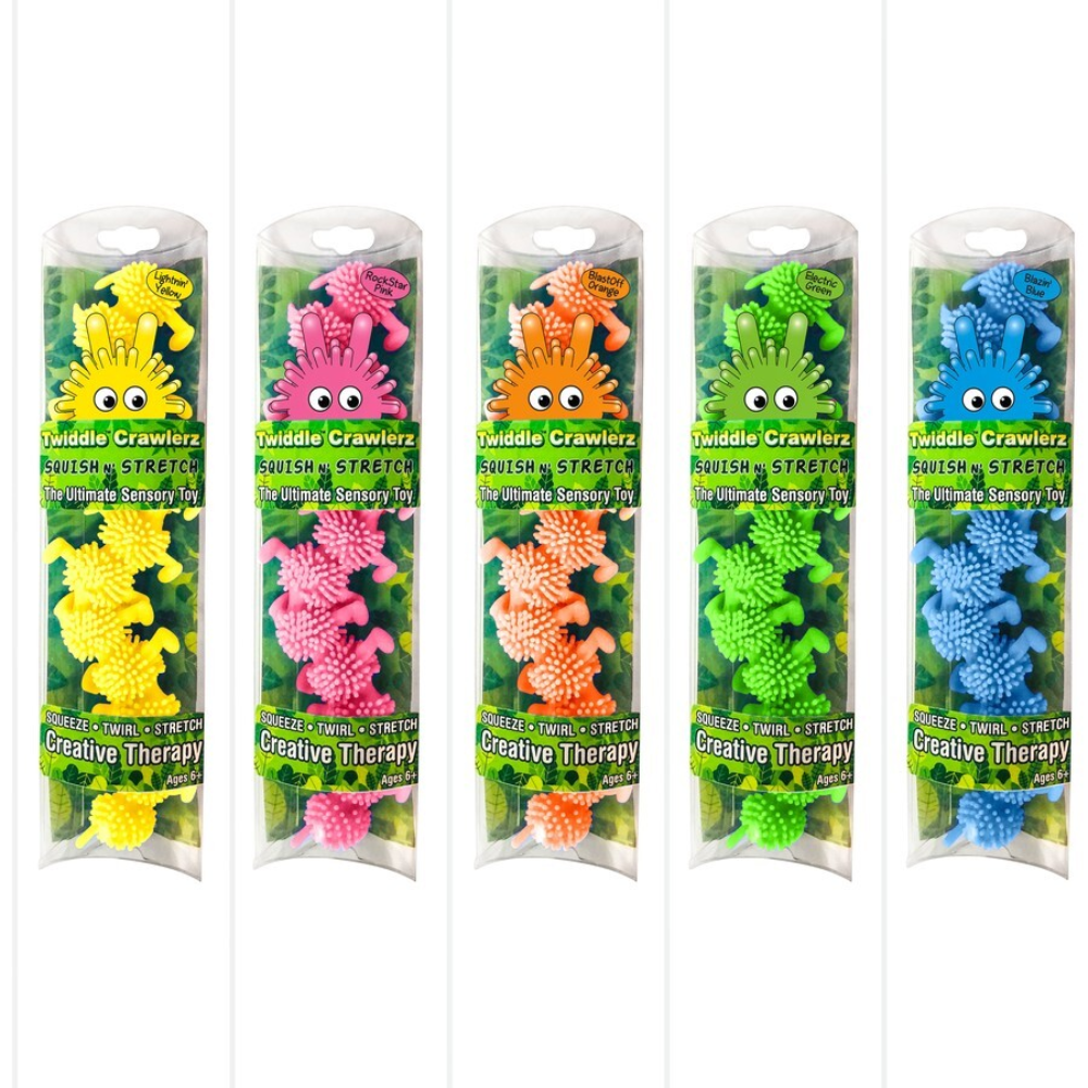 Twiddle Crawlerz Sensory Toy Assorted One Supplied