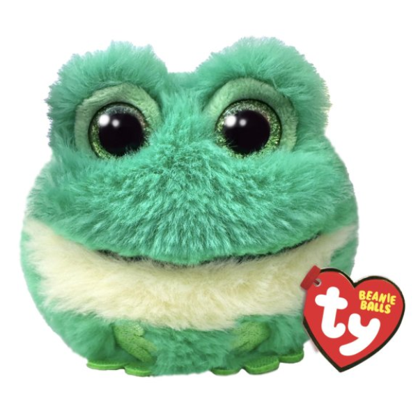 Ty Puffies Beanie Balls Gilly Frog