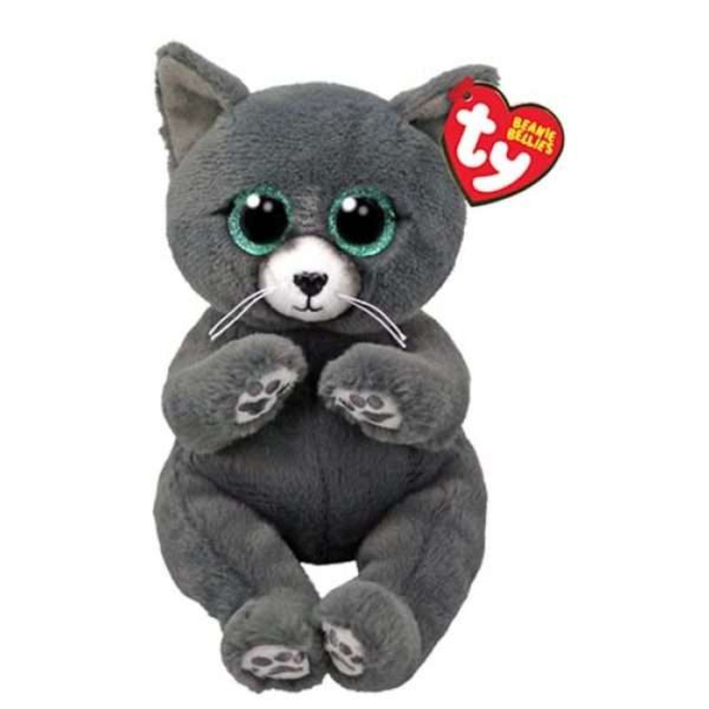 Ty Beanie Bellies Binx the Russian Blue Cat