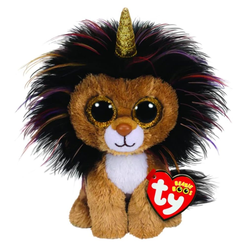 Ty Beanie Boos Ramsey Lion with Horn