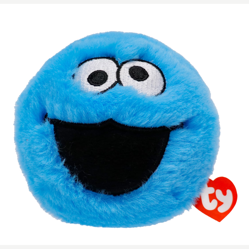 Ty Beanie Bouncers Cookie Monster Sesame Street Bouncy Plush