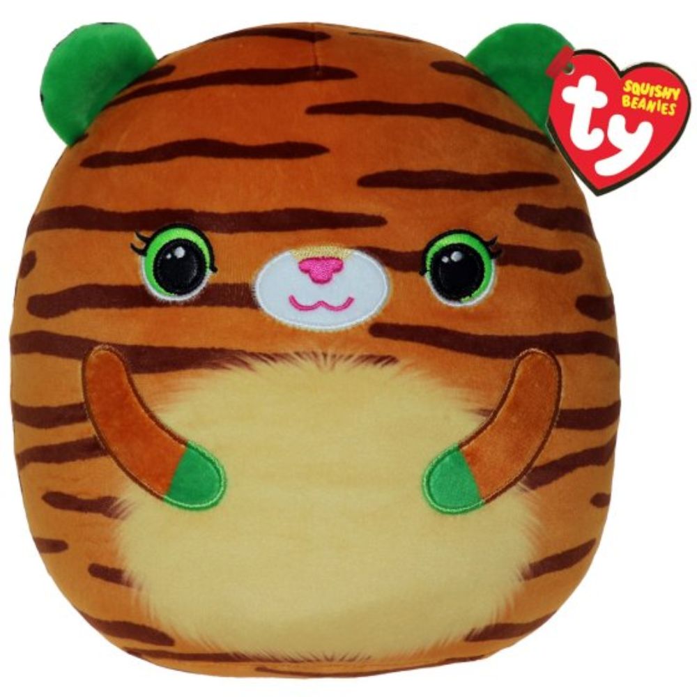 Ty Squishy Beanie 10″ Tiggy The Tiger