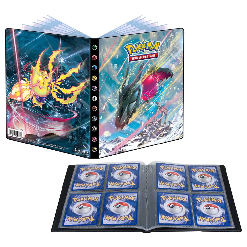 Ultra Pro Pokemon Trading Card Game Sword & Shield Regieleki and Regidrago 4-Pocket Portfolio