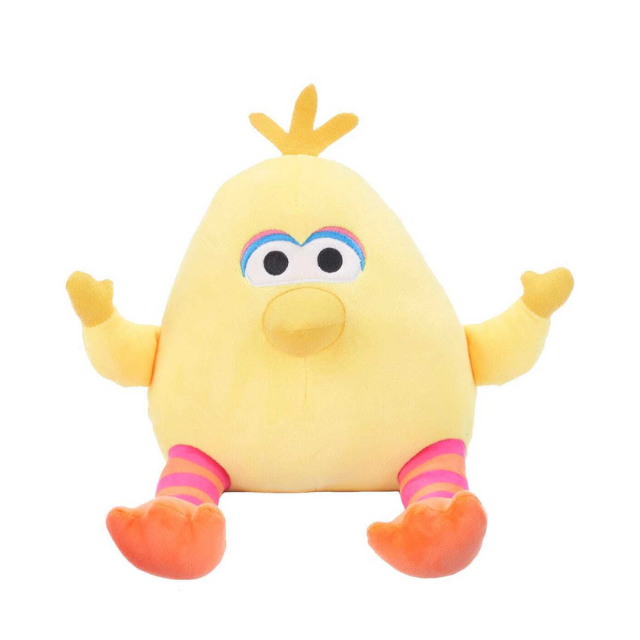 Sesame Street Squishies Big Bird Plush Toy Yellow Toys4you