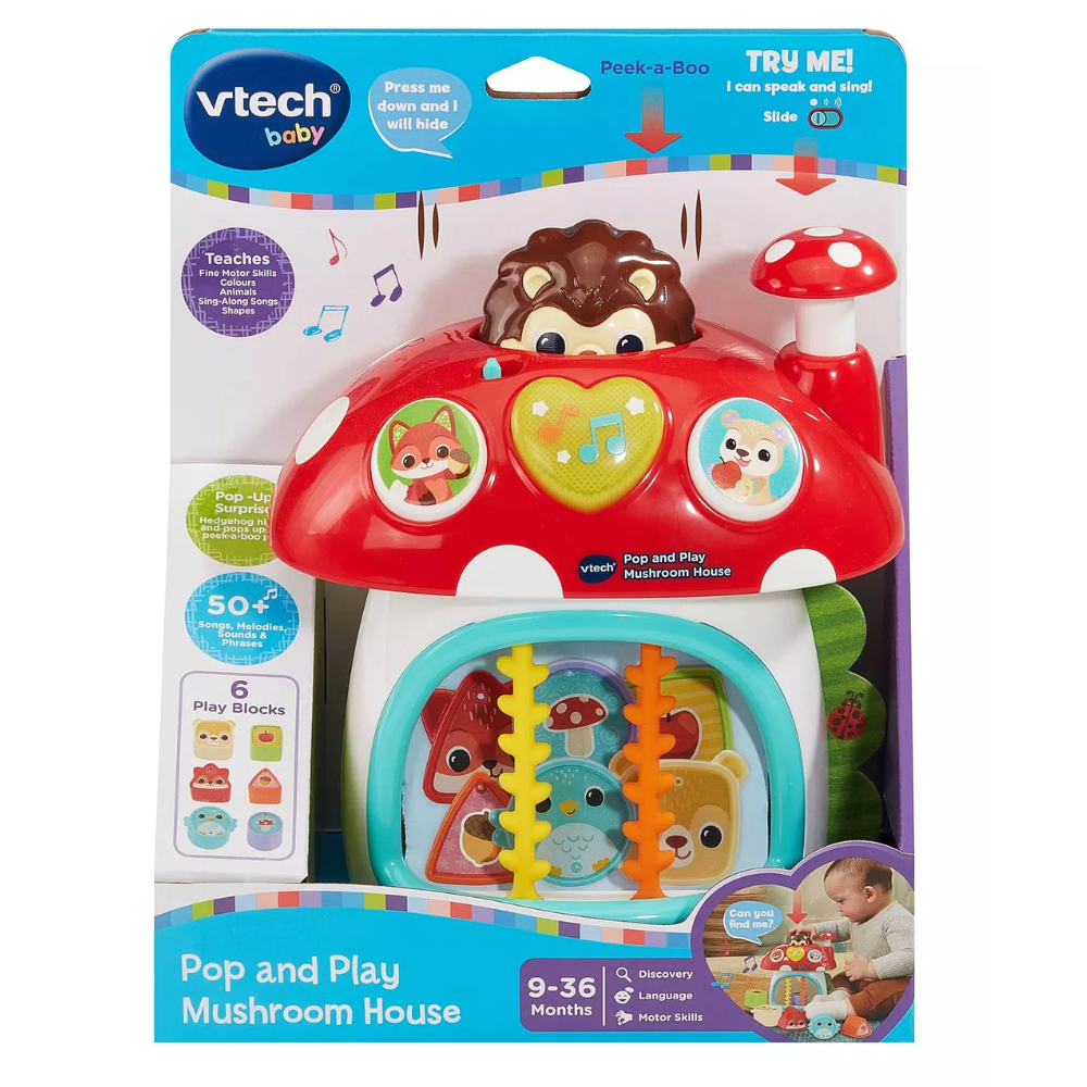 VTech Pop and Play Mushroom House