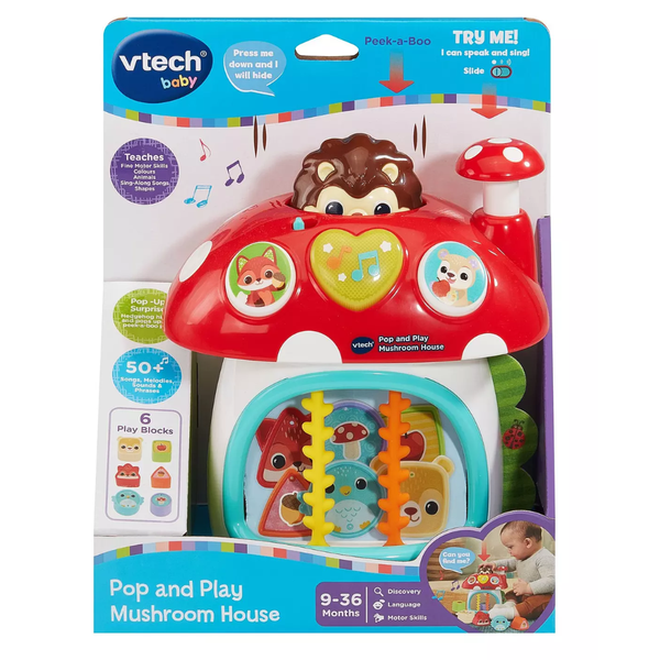 VTech Pop and Play Mushroom House