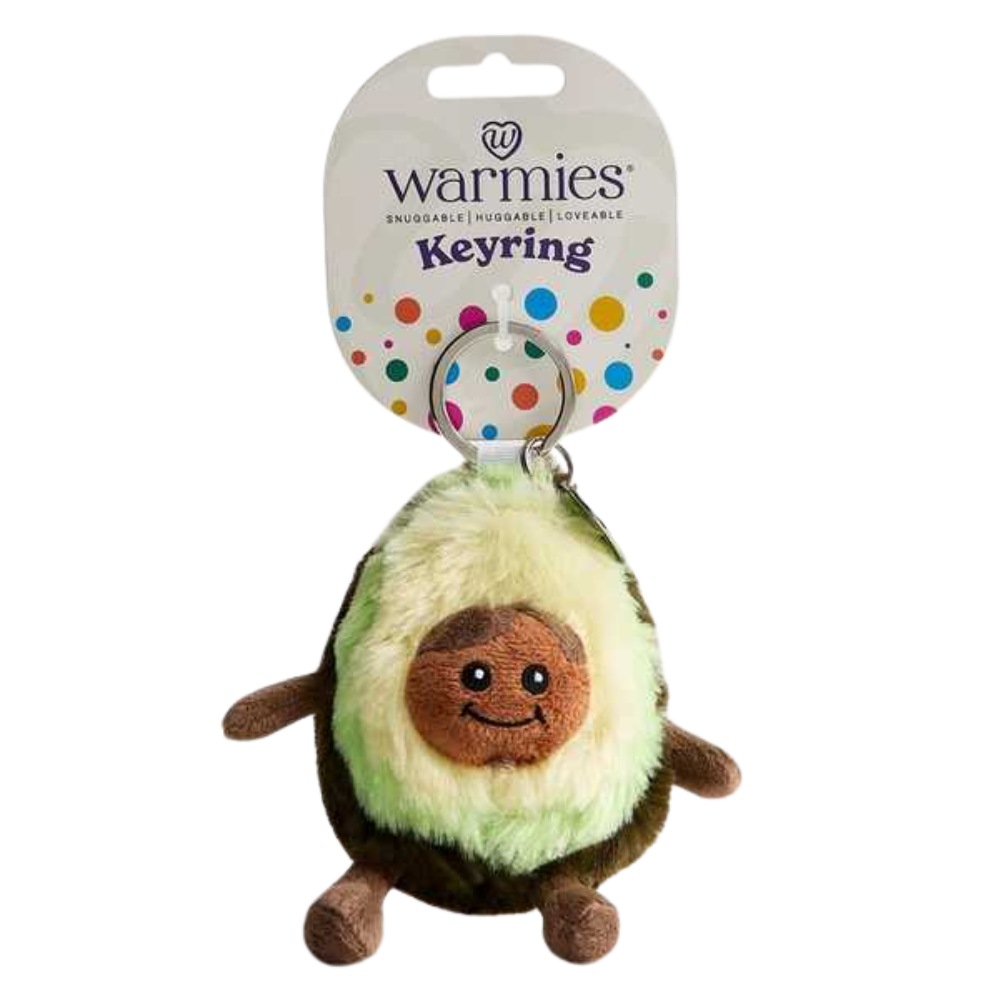 Warmies Avocado Keyring