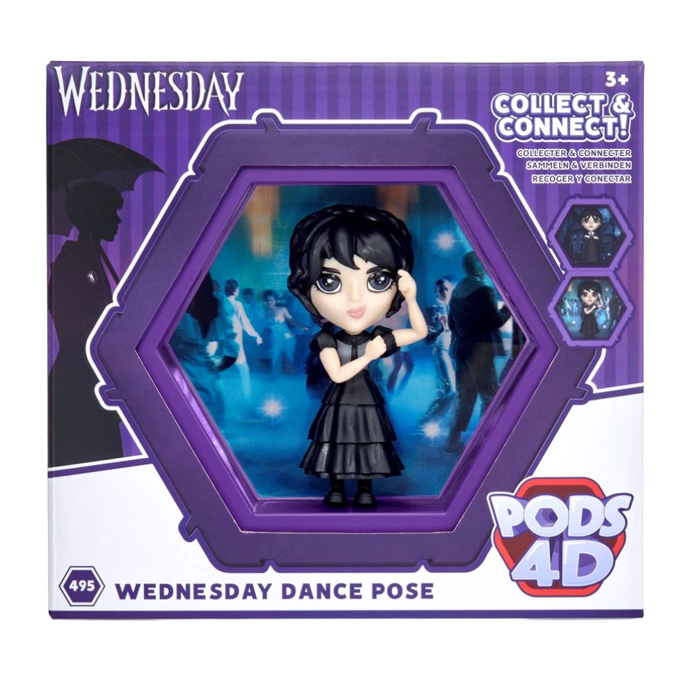 Wednesday Dance Pose Pod 4D Collector Figure