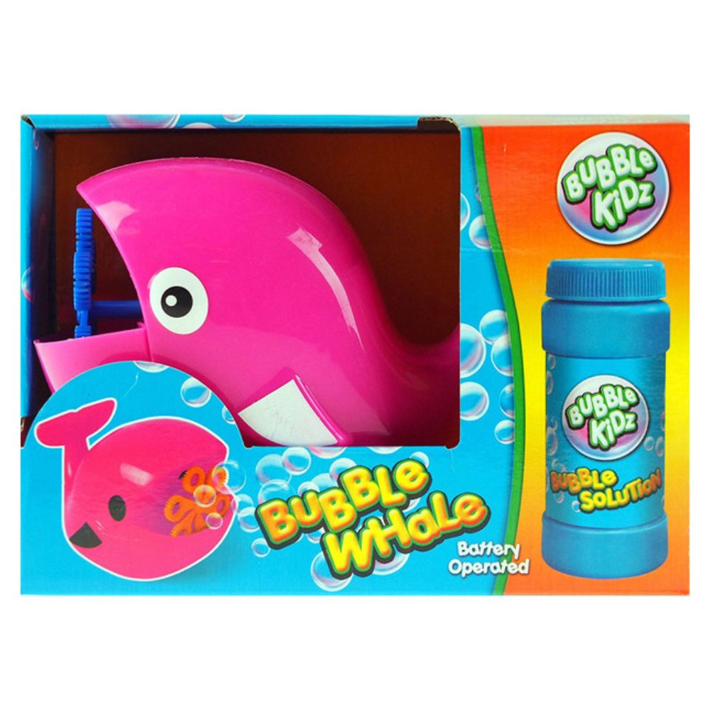 Whale Shape Bubble Machine With Bubble Liquid – Toys4you