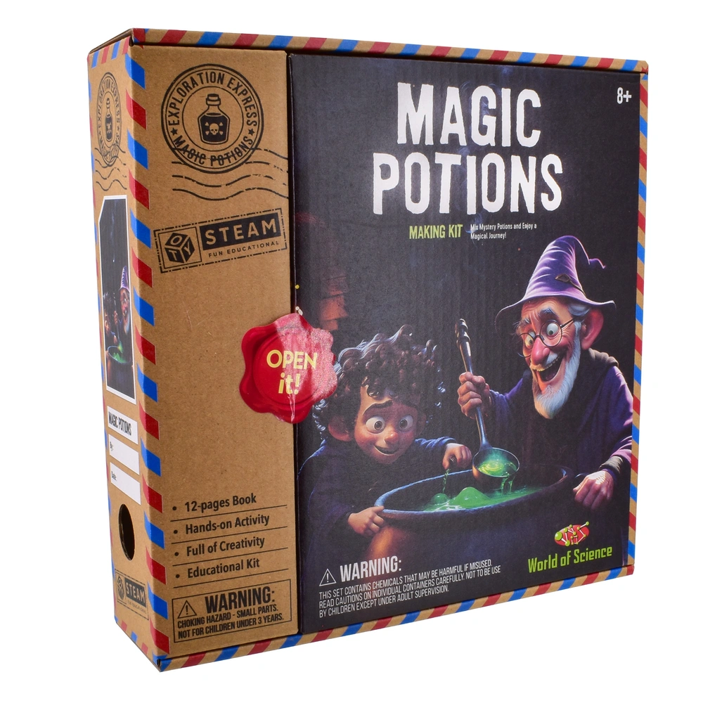 World Of Science Discover & Explore Magic Potions Kit