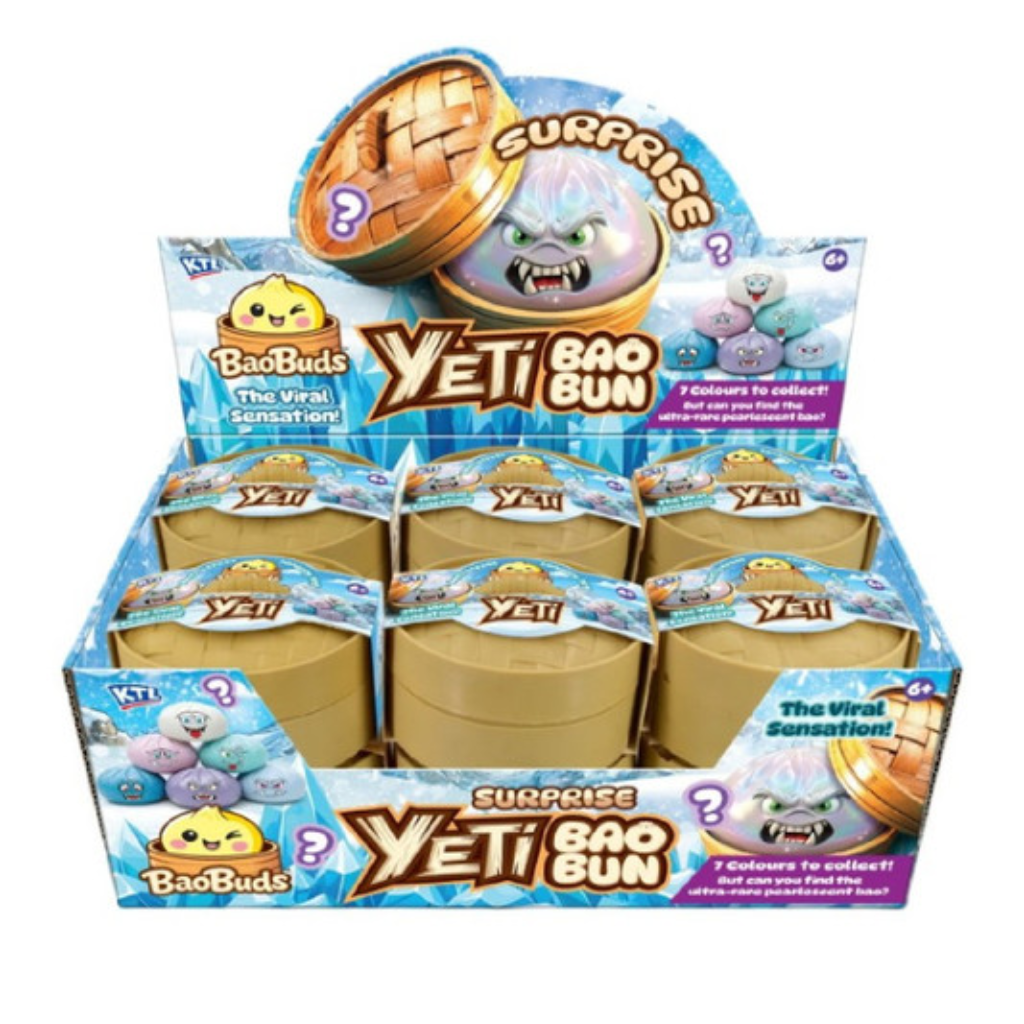 Yeti Squishy Bao Buns In Dumpling Assortment
