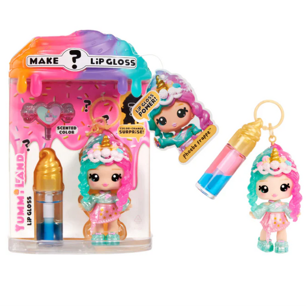 Yummiland Lip Gloss Doll Mystery Color Change - Phoebe Frappe