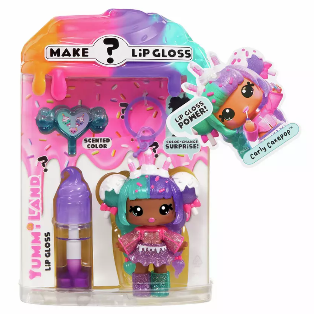 Yummiland Mystery Lip Gloss Doll - Carly Cakepop