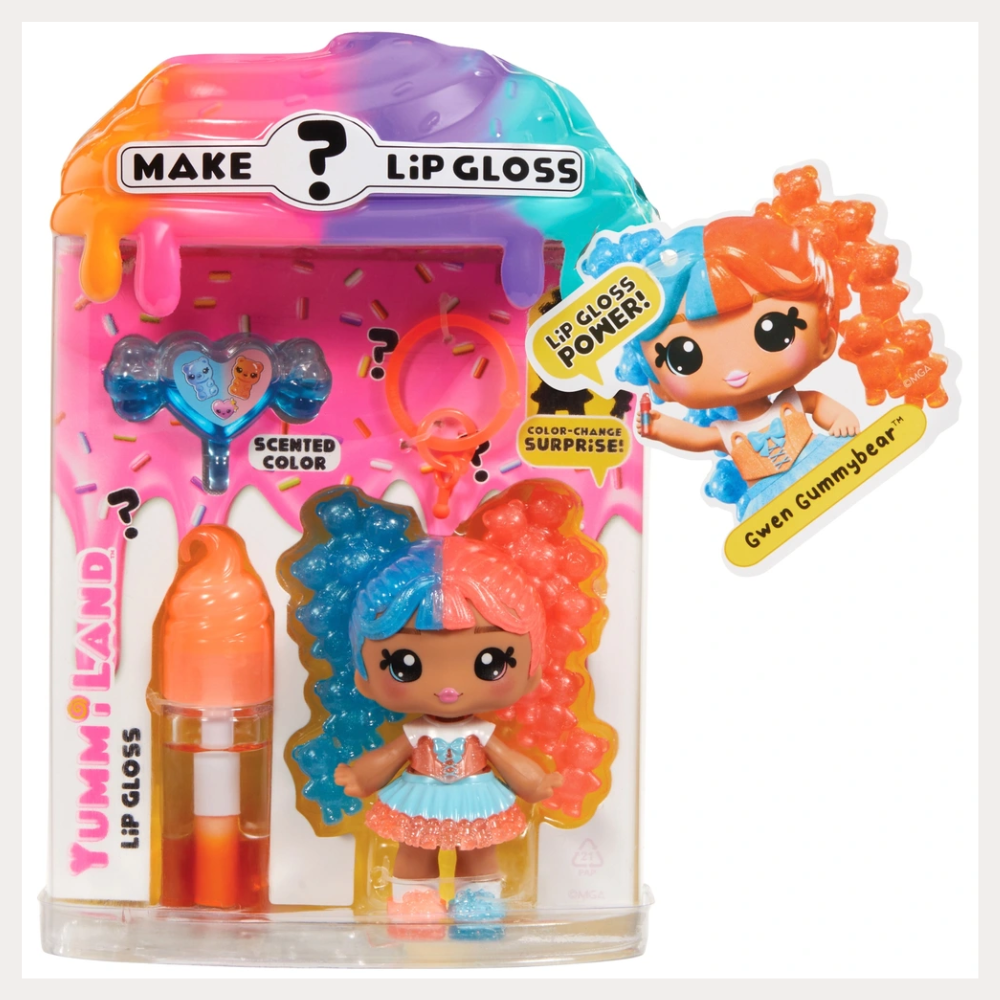 Yummiland Mystery Lip Gloss Doll - Gwen Gummybear