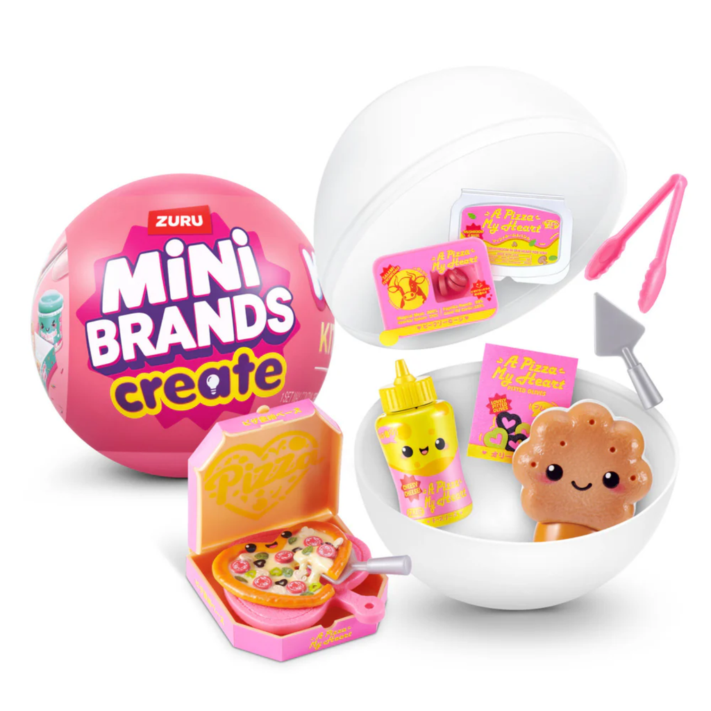 ZURU Mini Brands Create Kawaii Kitchen Capsule Series 1