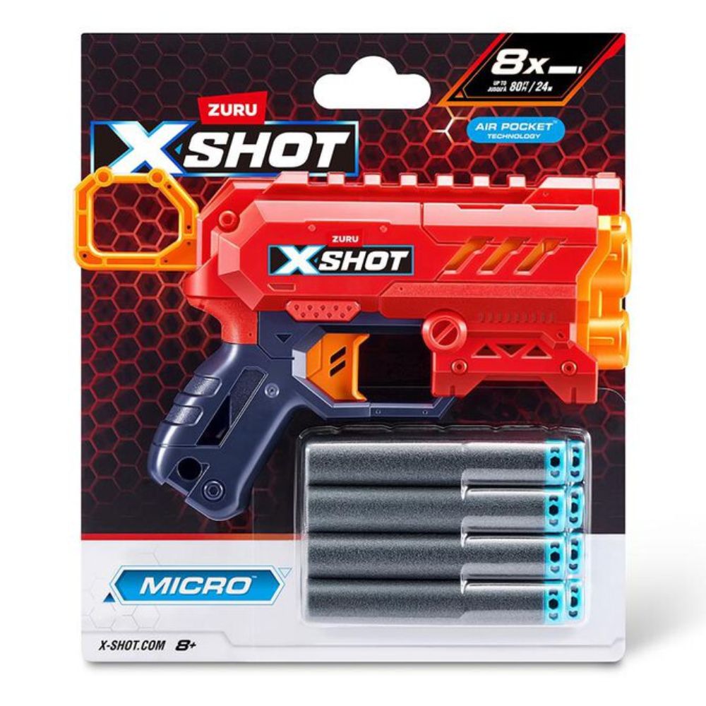 Zuru X-Shot Excel Micro 2.0 Blaster 8 Darts