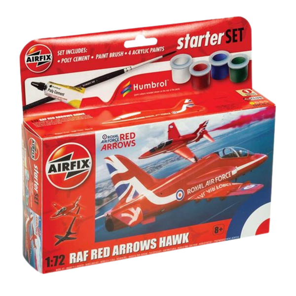 Airfix Starter Set Red Arrows Hawk