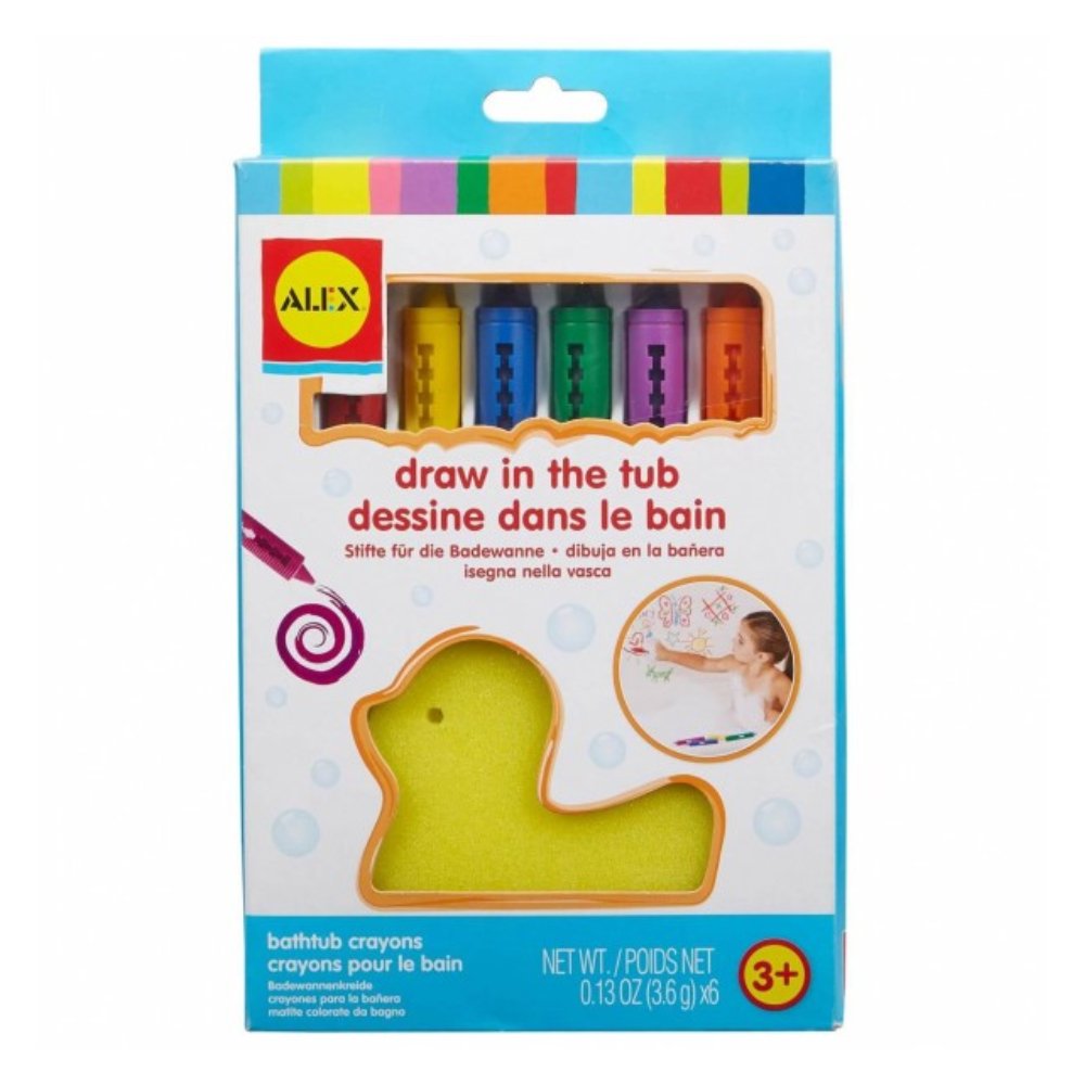 Alex Bath Draw in the Tub Crayons Bath Toy - Toys4you