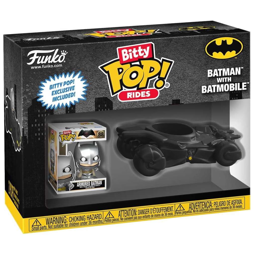 Bitty Pop! Rides Batman with Batmobile