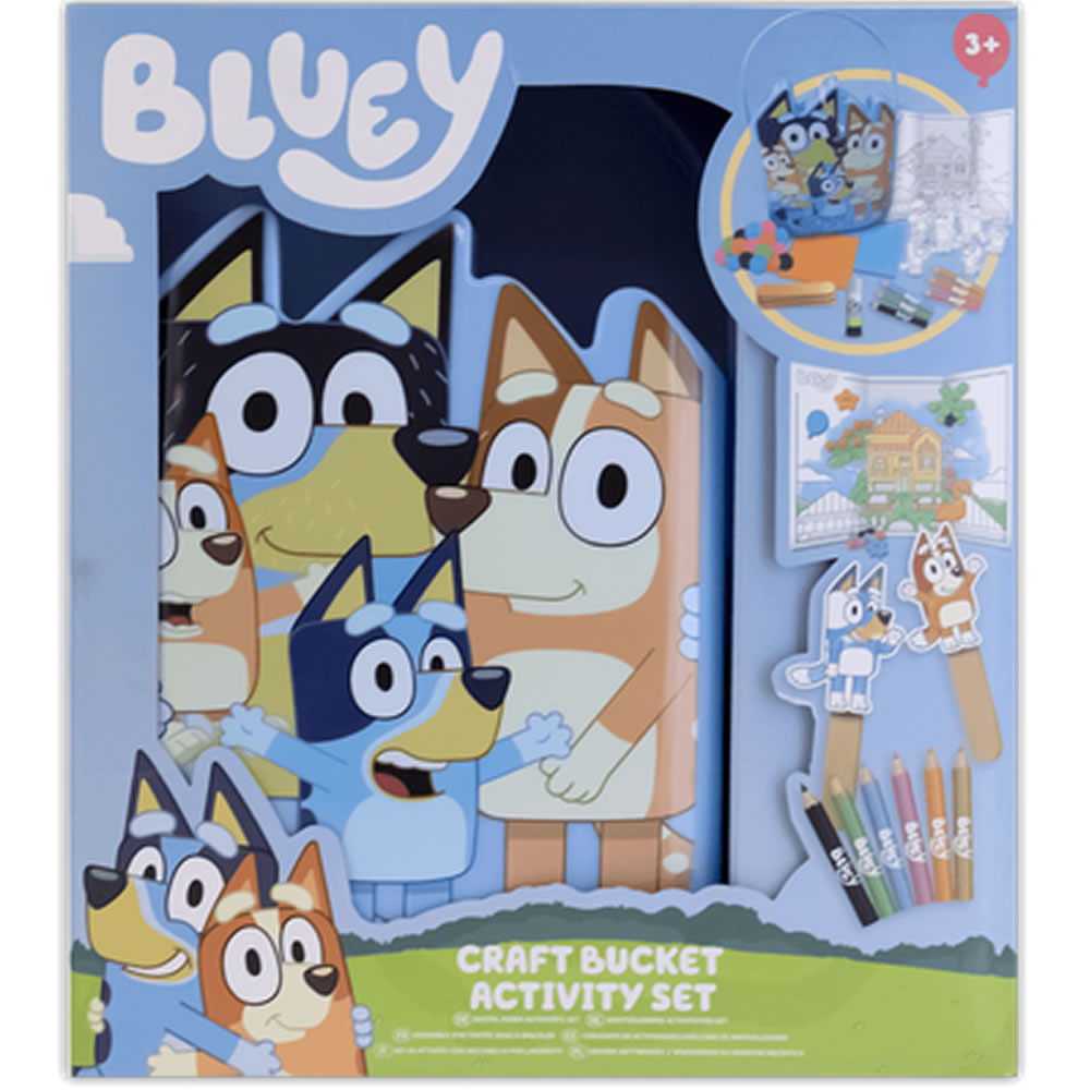 Bluey Craft Bucket Activity Set