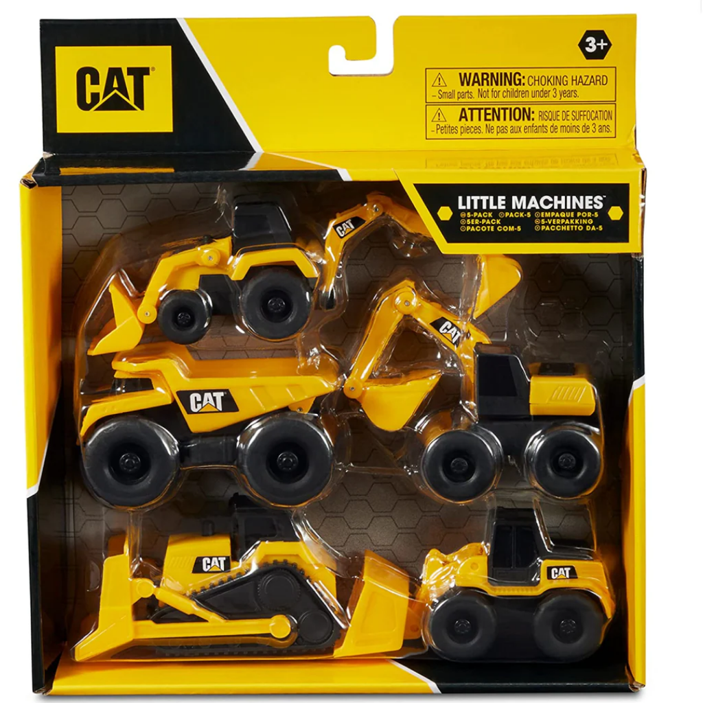 CAT Little Machines 5 pack Building Vehicles