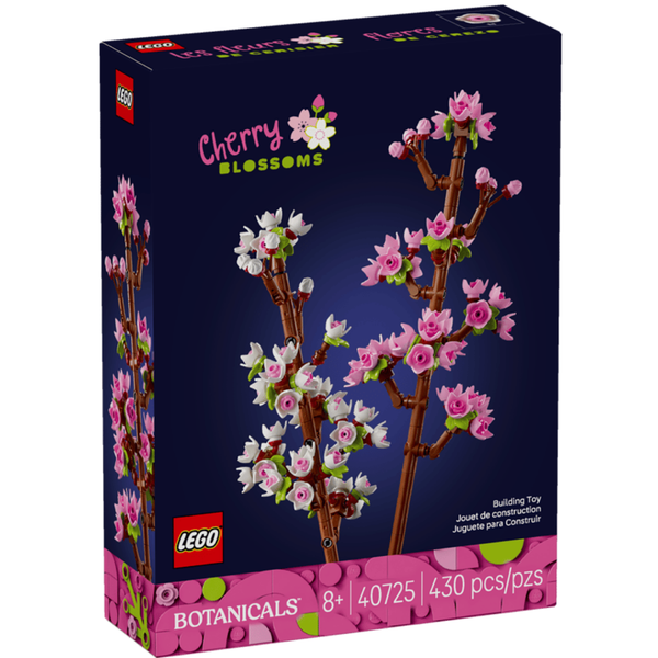 LEGO Creator Cherry Blossoms Fake Flowers Decor Set 40725