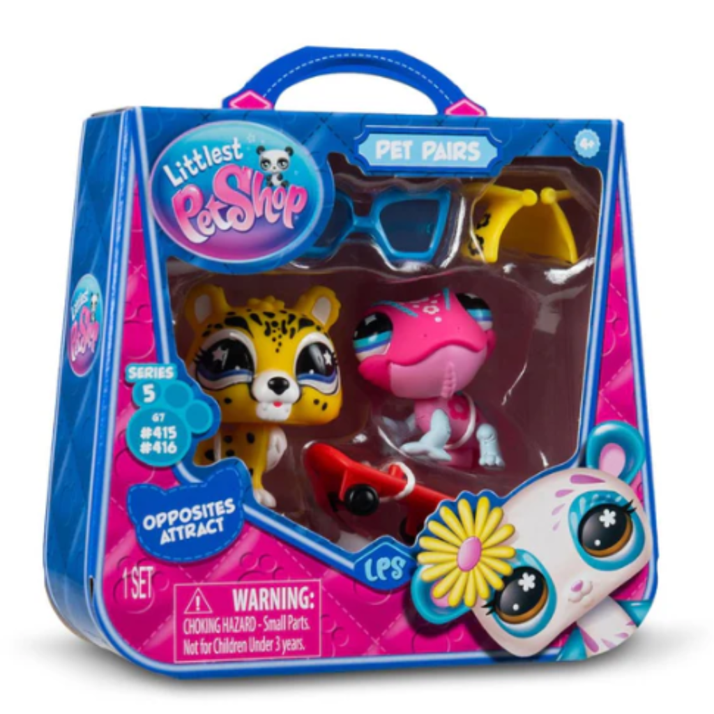 Littlest Pet Shop Series 5 Chill and Chase Pet Pair