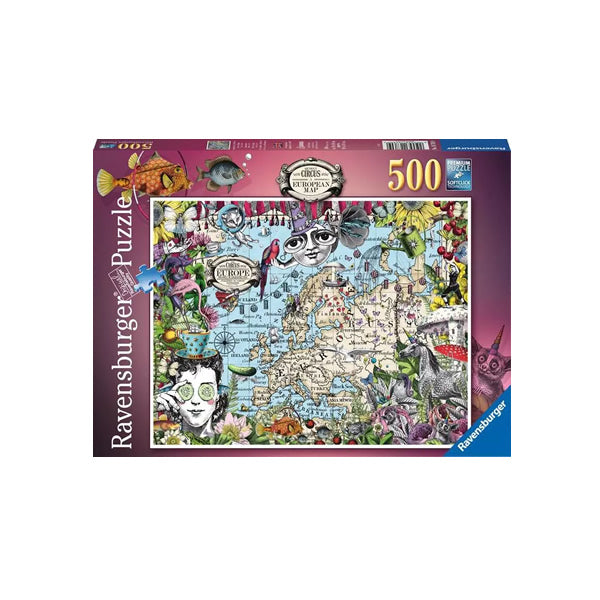 European Map - Quirky Circus - Ravensburger Puzzle
