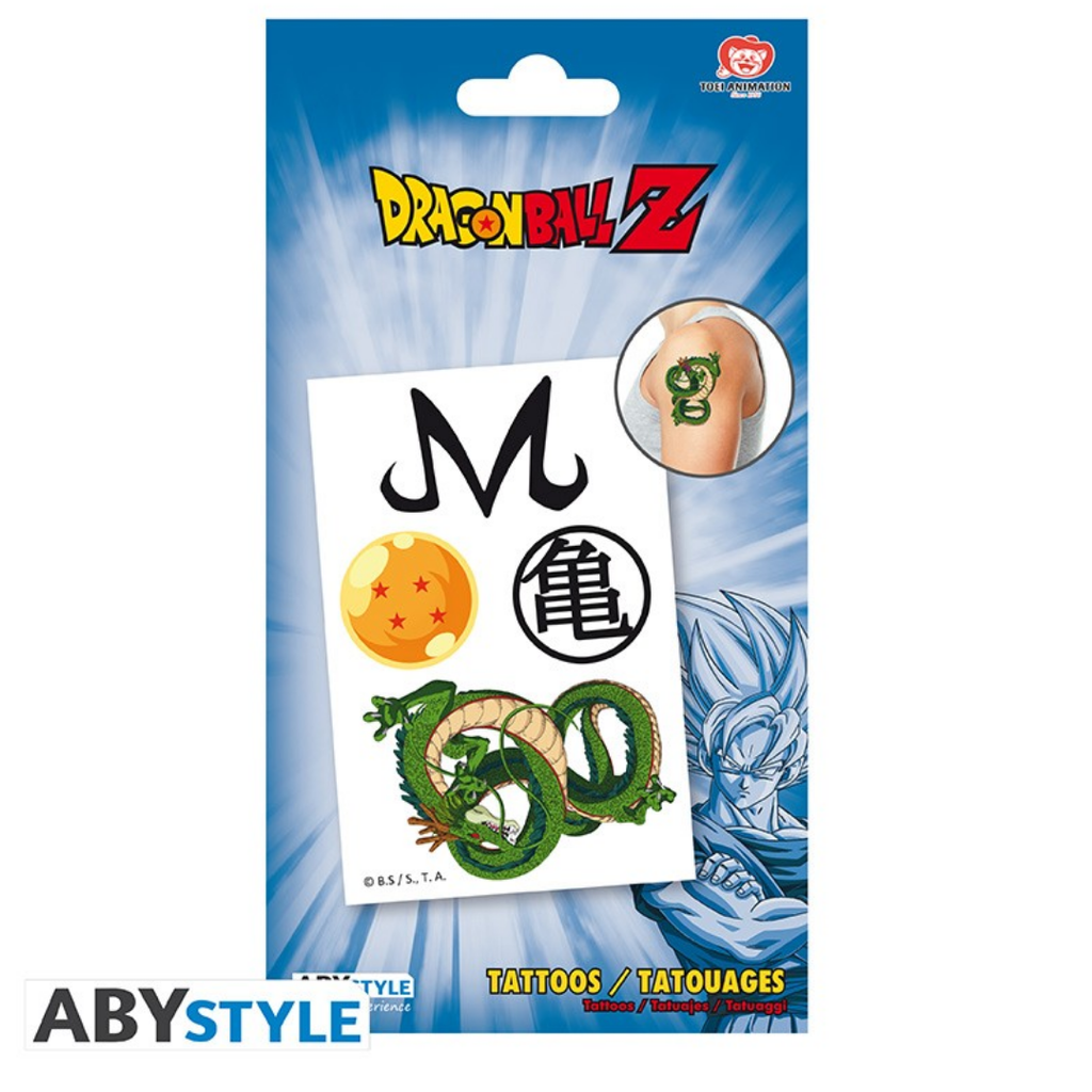 DRAGON BALL - Tattoos - 15x10cm