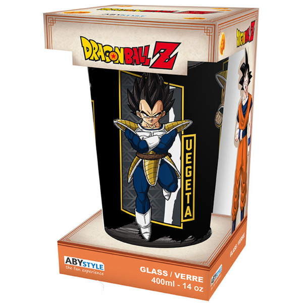 DRAGON BALL Z Large Glass Saiyans Invasion