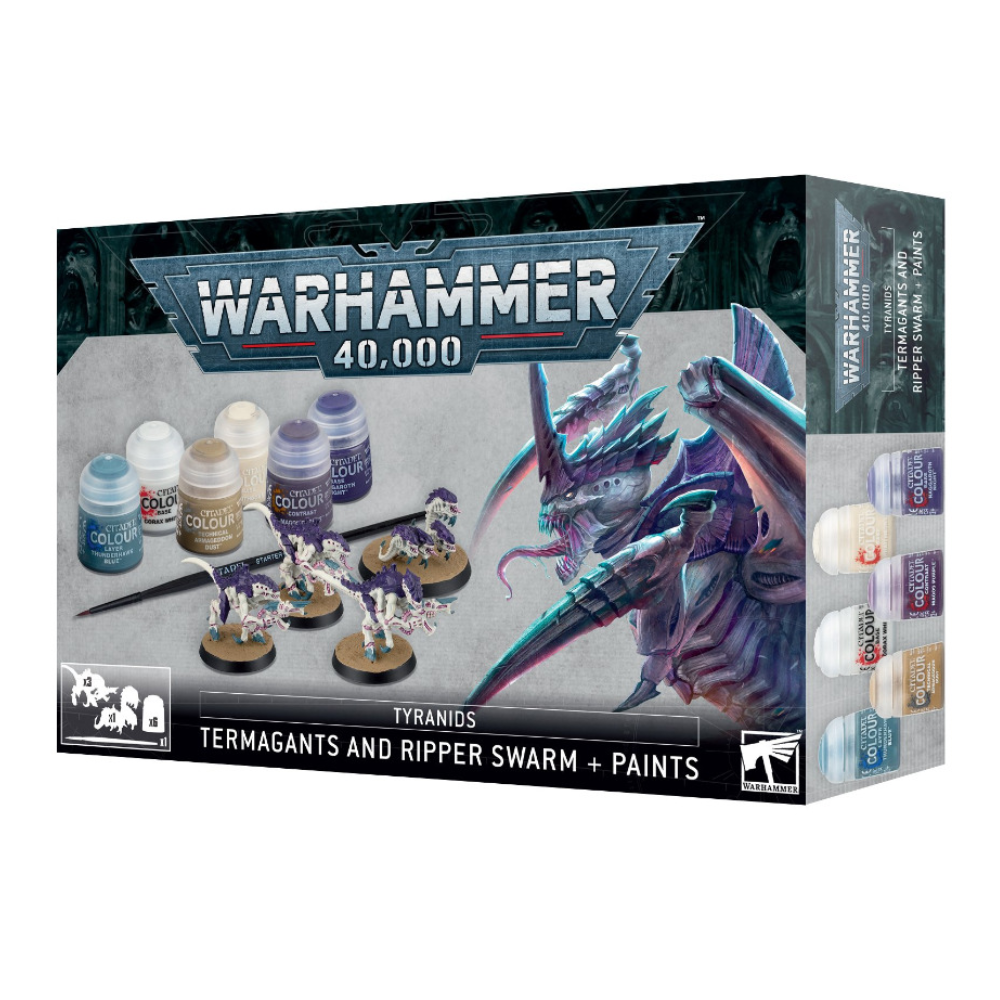 Tyranids: Termagants & Ripper Swarm Paint Set