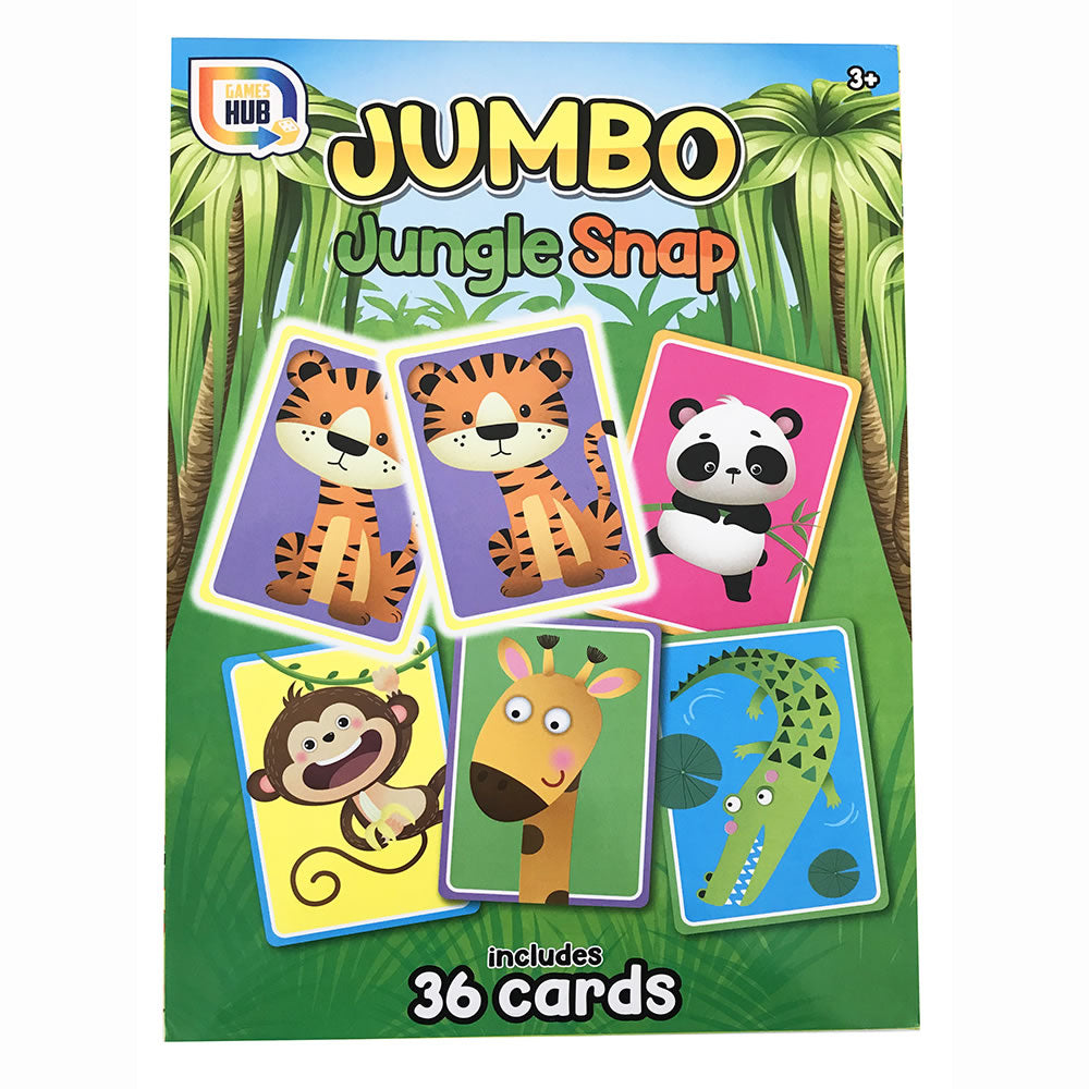 A4 Card Game Jungle Snap