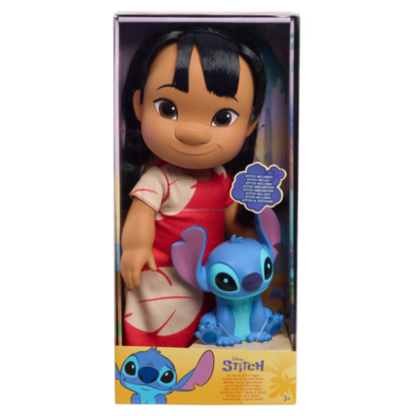 Disney Stitch Lilo 36cm Doll with Stich Figure