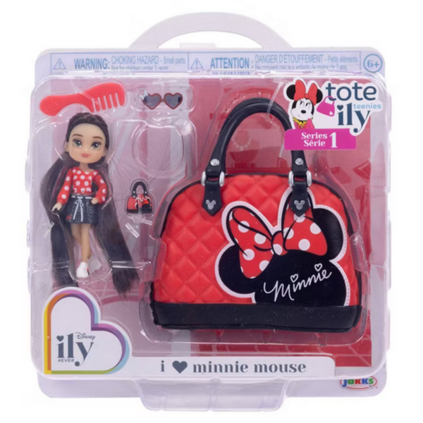 Disney ILY 4ever 2.25" Tote-ily Teenies Minnie Mouse Inspired Doll Series 1
