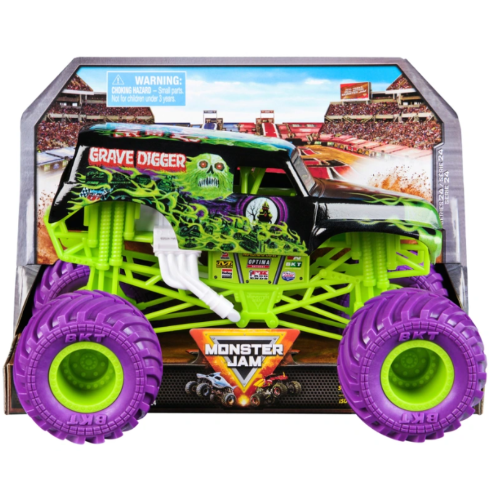 Monster Jam Monster Truck Diecast Grave Digger Series 24