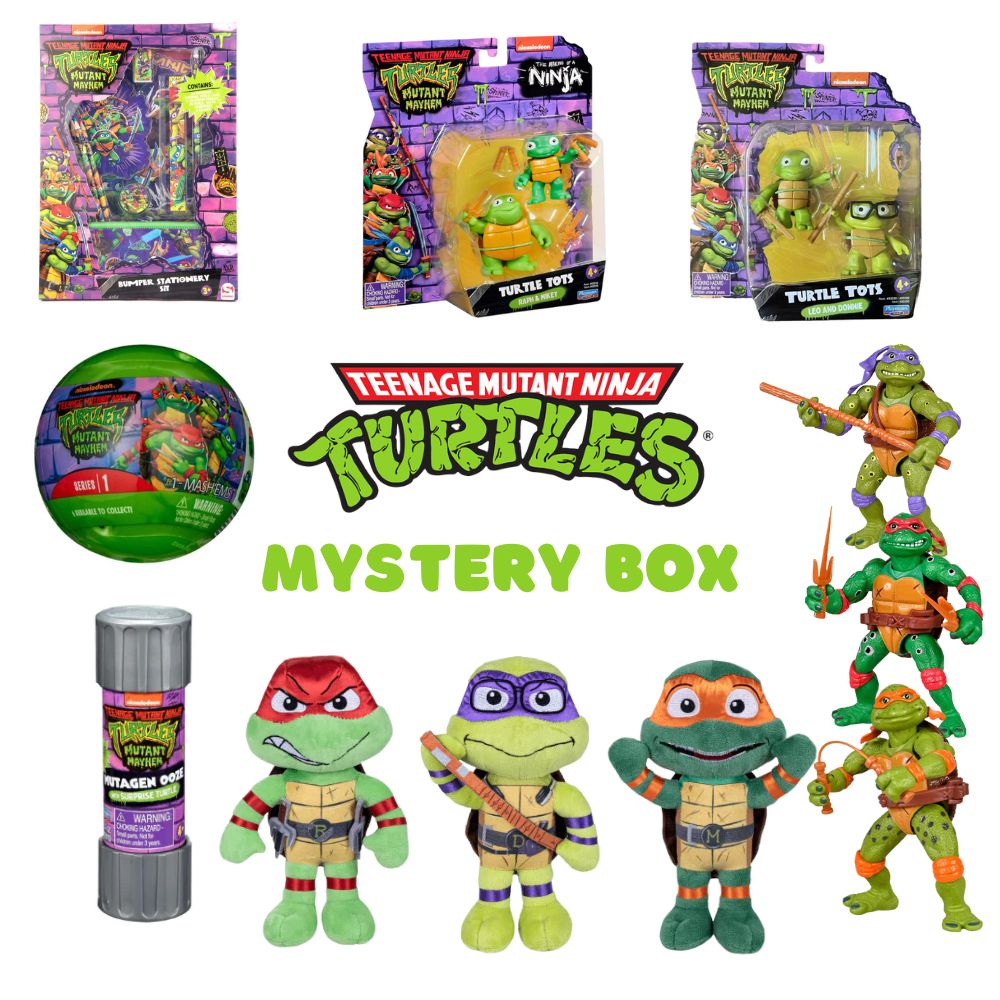 Ninja Turtle Superfan Mystery Bargain Bundle Box