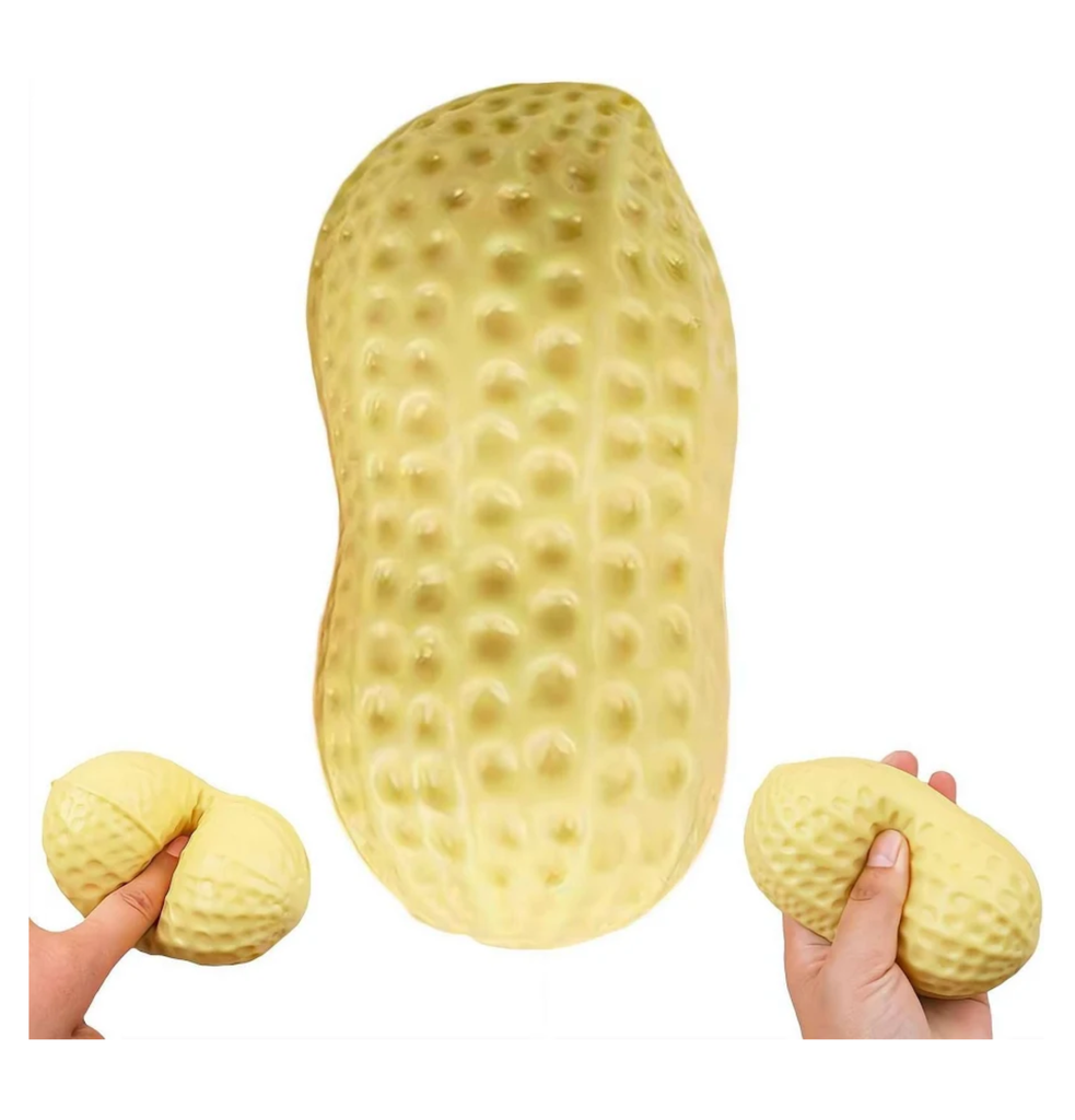Peanut Squishy Toy | Stress Relief Squishy | Cute Food Squishy