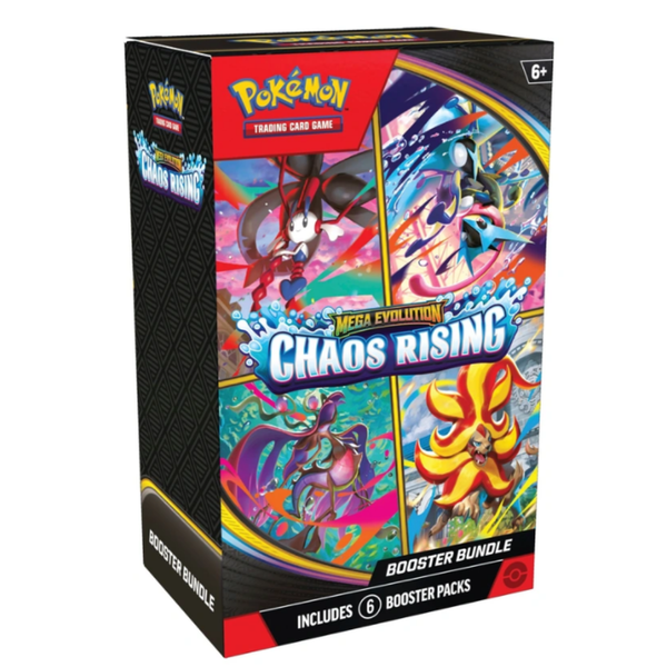Pokémon Trading Card Game (TCG): Mega Evolution Chaos Rising Booster Bundle