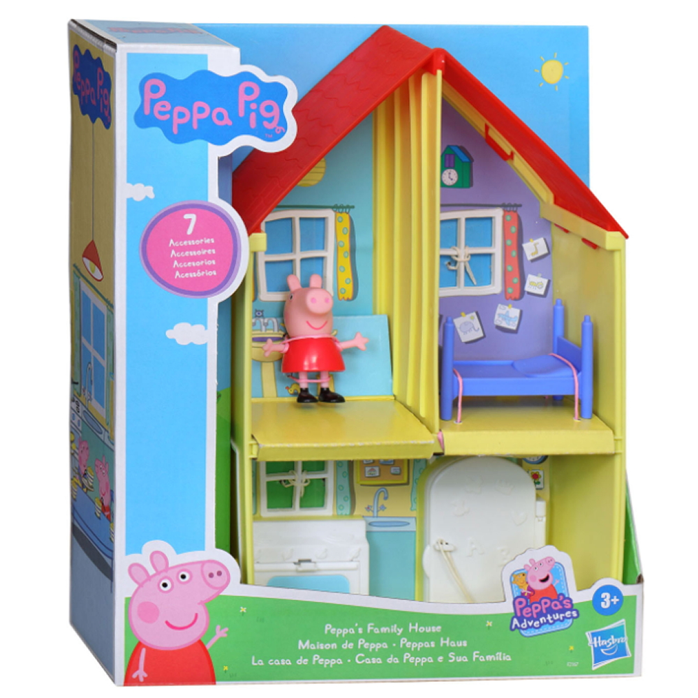 Peppa Pig Peppa S Adventures Peppa S Family House Playset