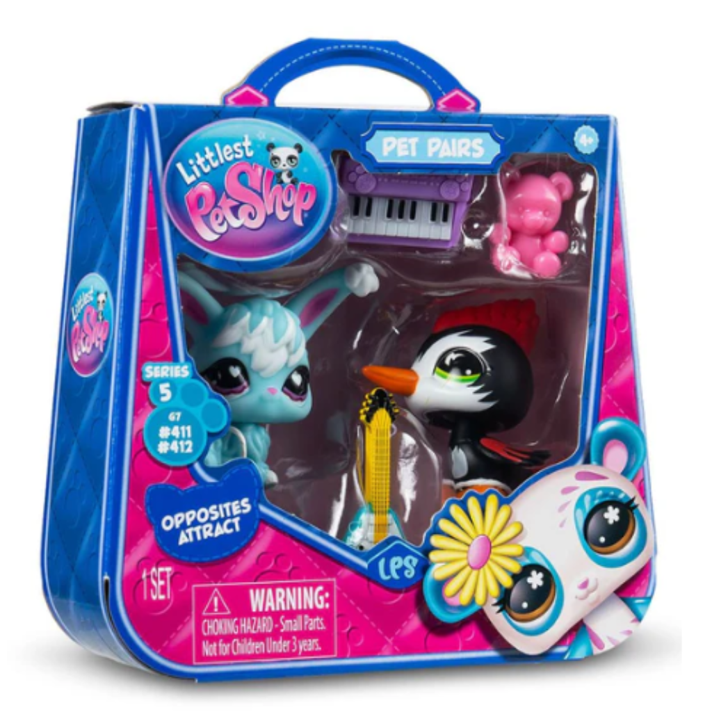 Littlest Pet Shop Series 5 Punk & Pastel Pet Pair