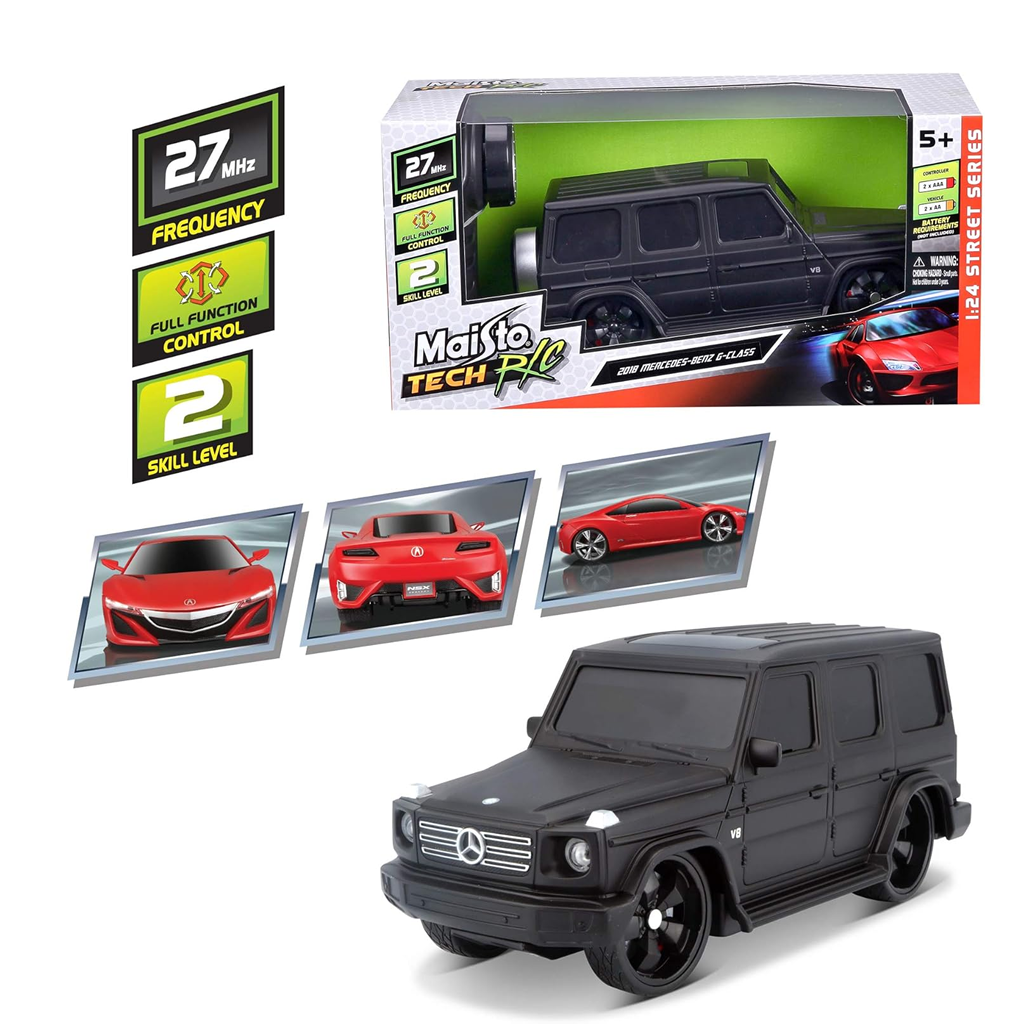 Maisto Tech Premium, High-Performance R/C MERCEDES G CLASS SUV - 2.4 GHZ - 1:24 Scale