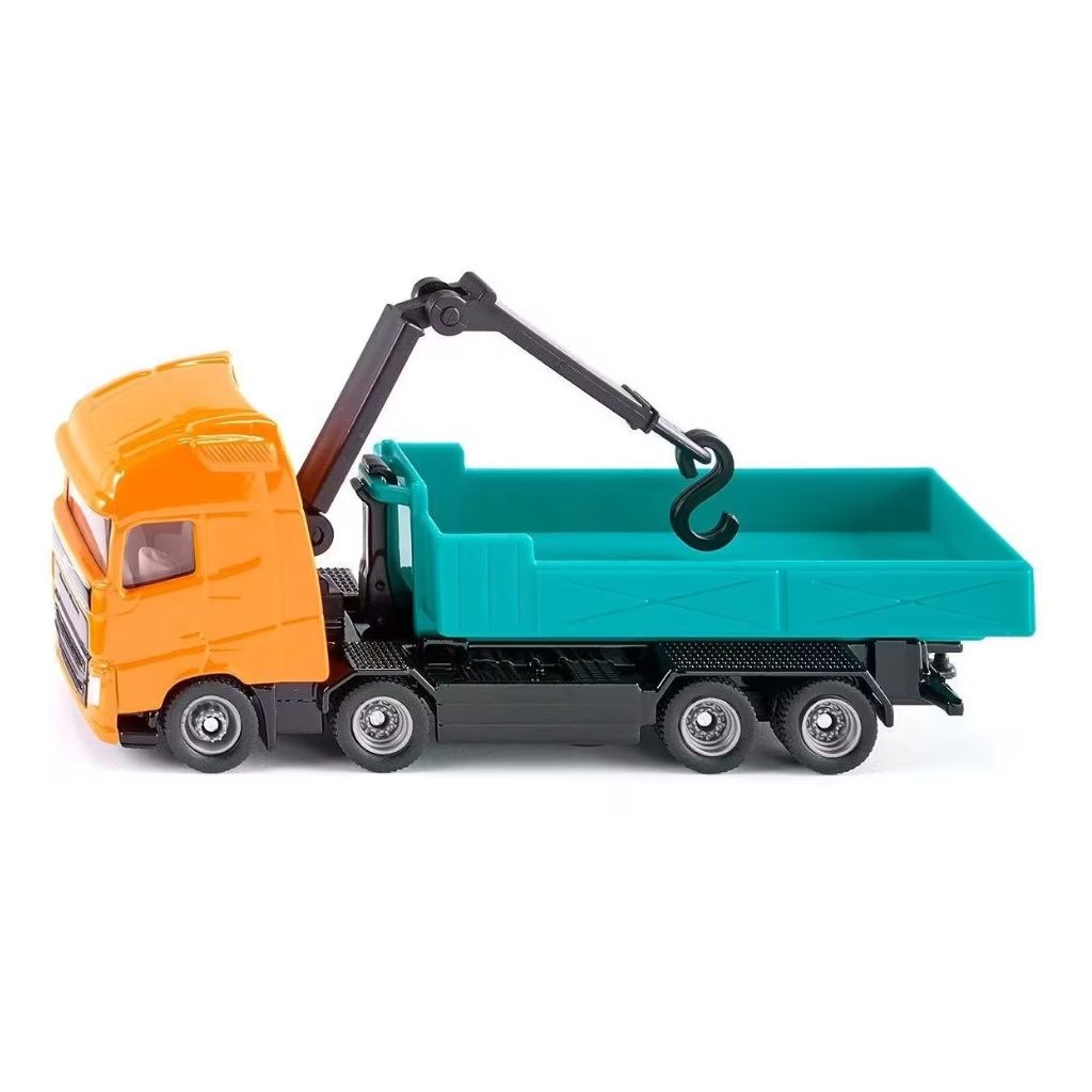 Siku 1683 Volvo Roll-Off Tipper with Crane – Die-Cast Model Vehicle