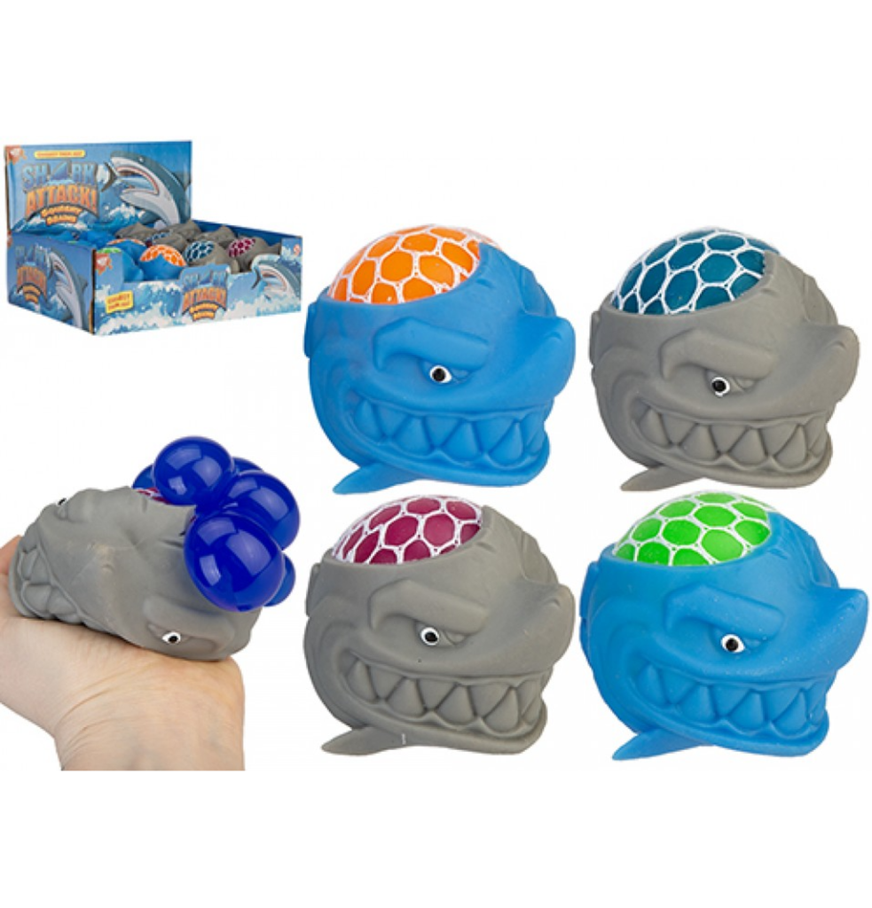 Squishy Shark Brains – 8cm Sensory Stress Toy